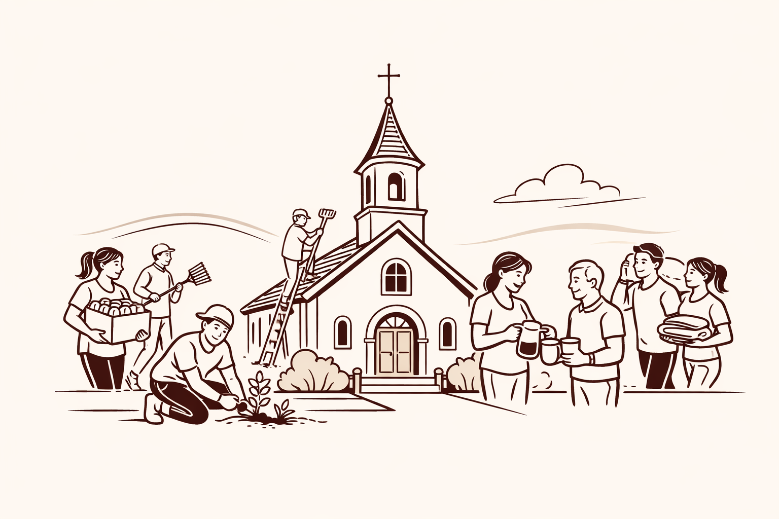 For religious and cultural work